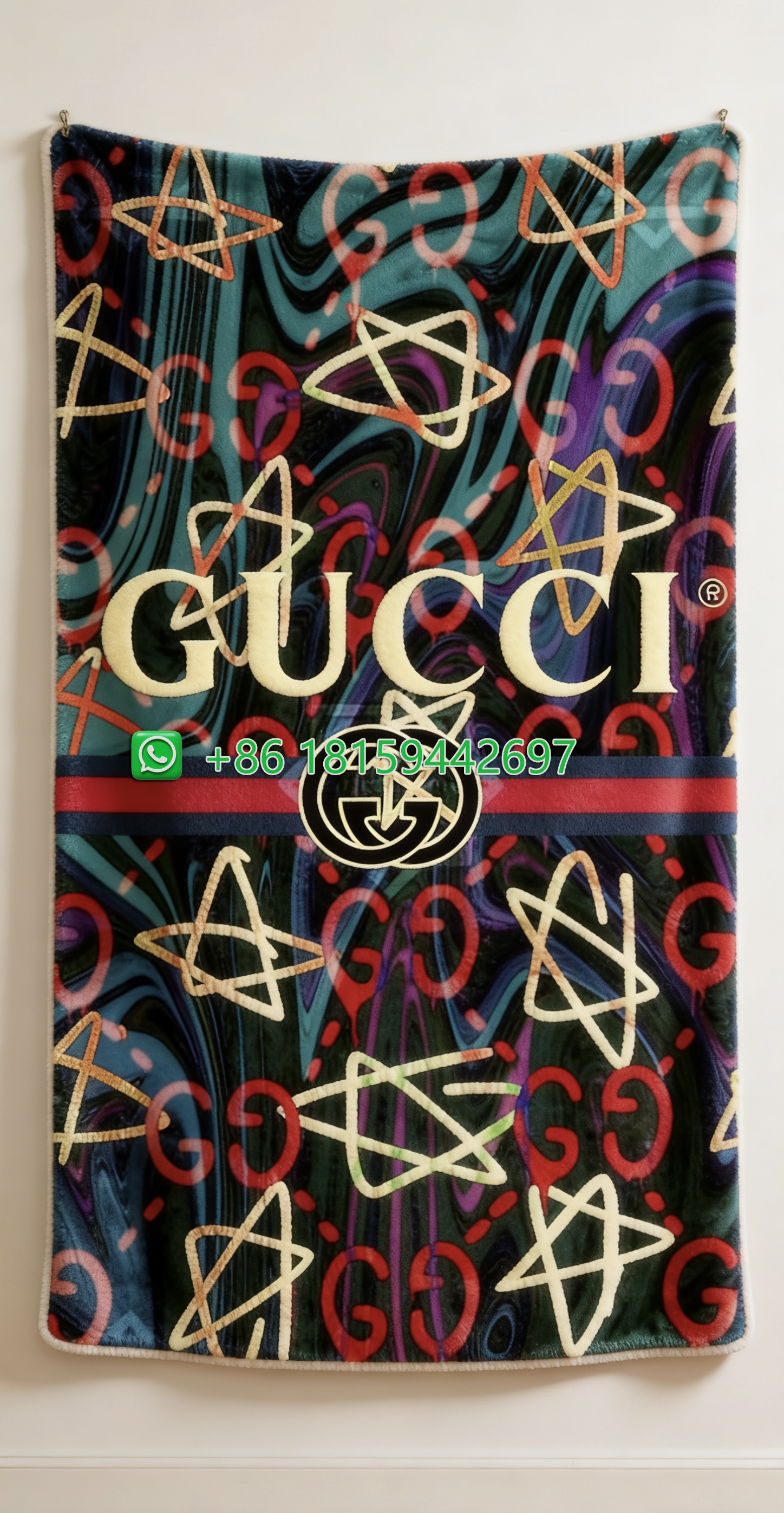 Gucci Throw Blankets